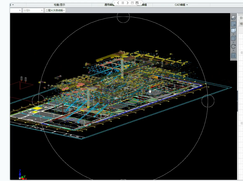 楼层编号和分层模式的区别