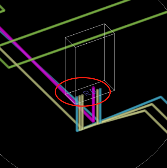 弱电配电箱用什么字母表示