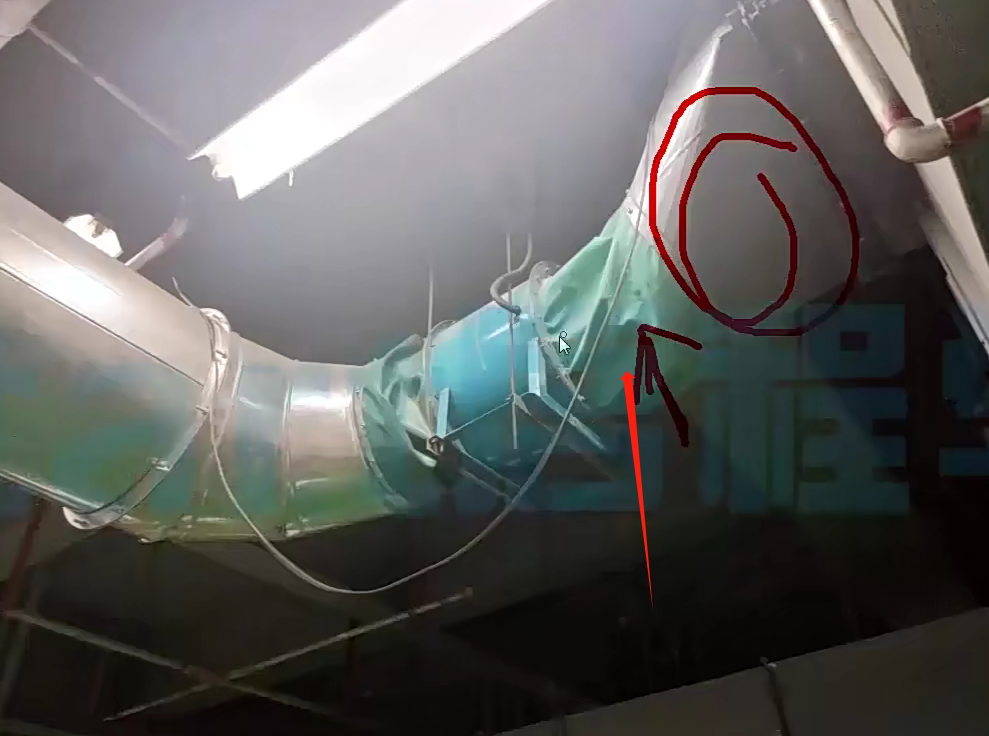 通风工程  帆布软连接  图片